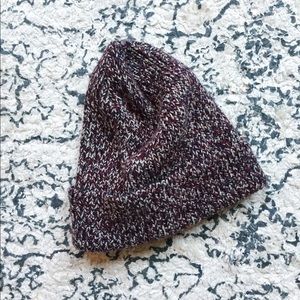 Beanie • Burgundy, Textured, Soft, Comfy!